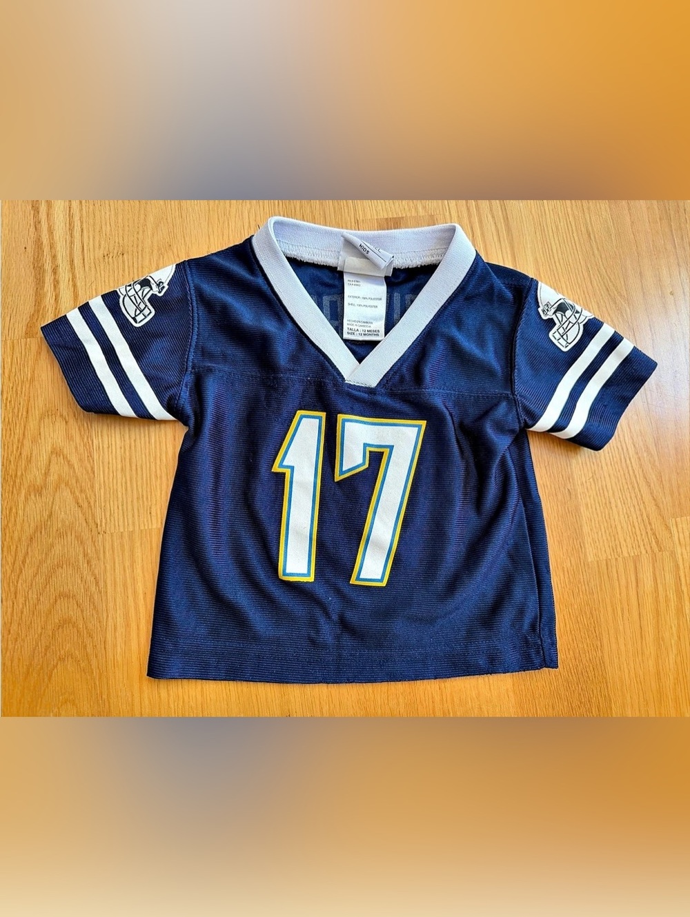 NFL Team Apparel Philip Rivers San Diego Chargers Toddler Infant Jersey Chargers